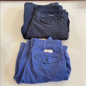 Ralph Lauren Classic POLO Chino Shorts Lot 2 Pair